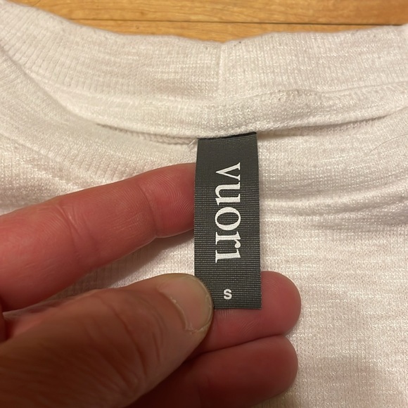 VUORI, Long-Sleeve Sunrise Crew, Women's Rib Tee Size Small - Picture 6 of 7